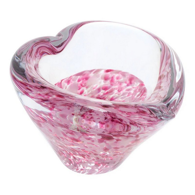 Caithness Glass Mini Heart Bowl Ruby U09118 front