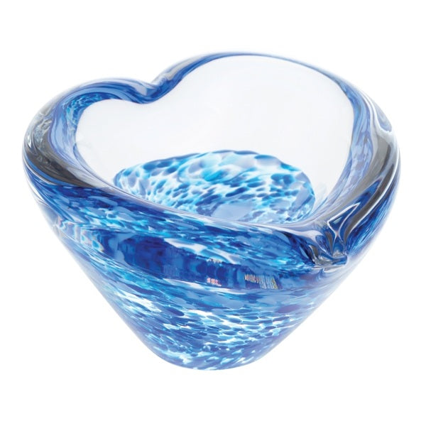 Caithness Glass Sapphire Mini Heart Bowl U12021 front
