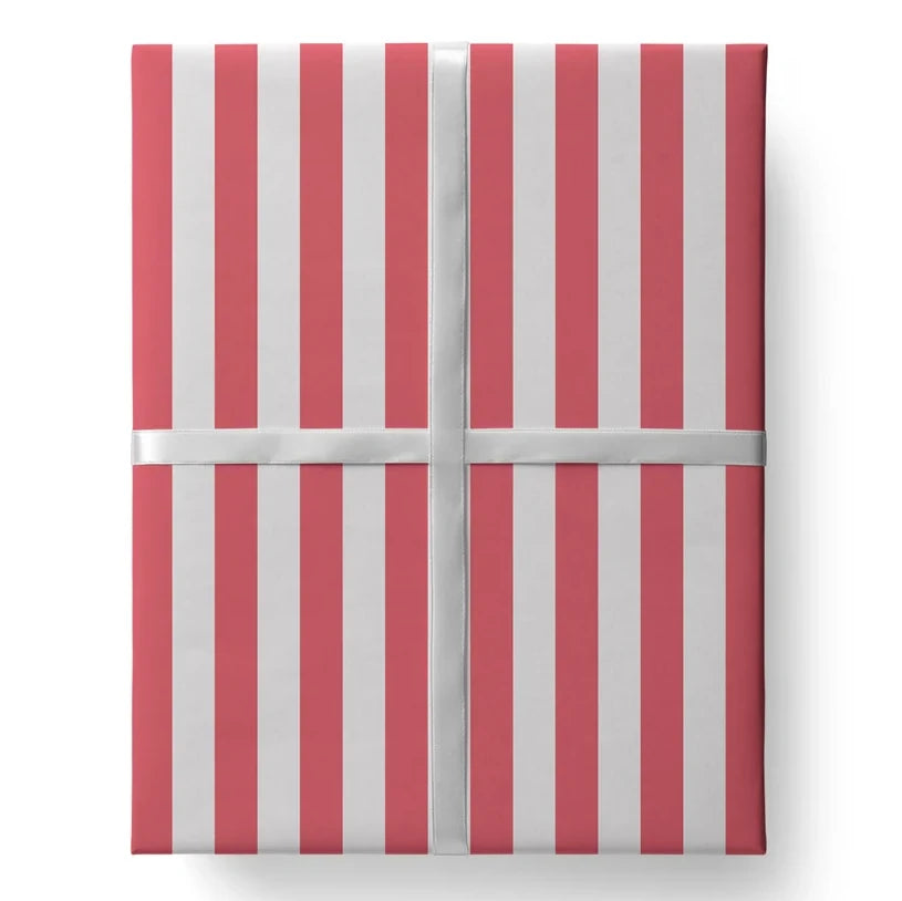 Candy Stripe Gift Wrap GWX76 in use