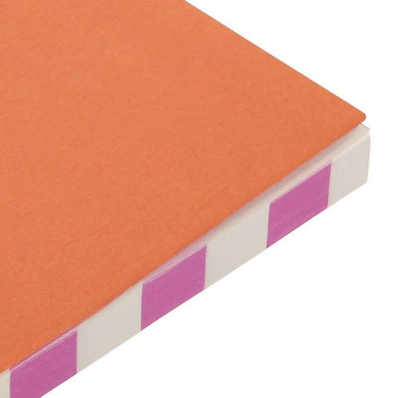 Caroline Gardner A6 Thin Softback Notebook Orange Musings MNB100 side