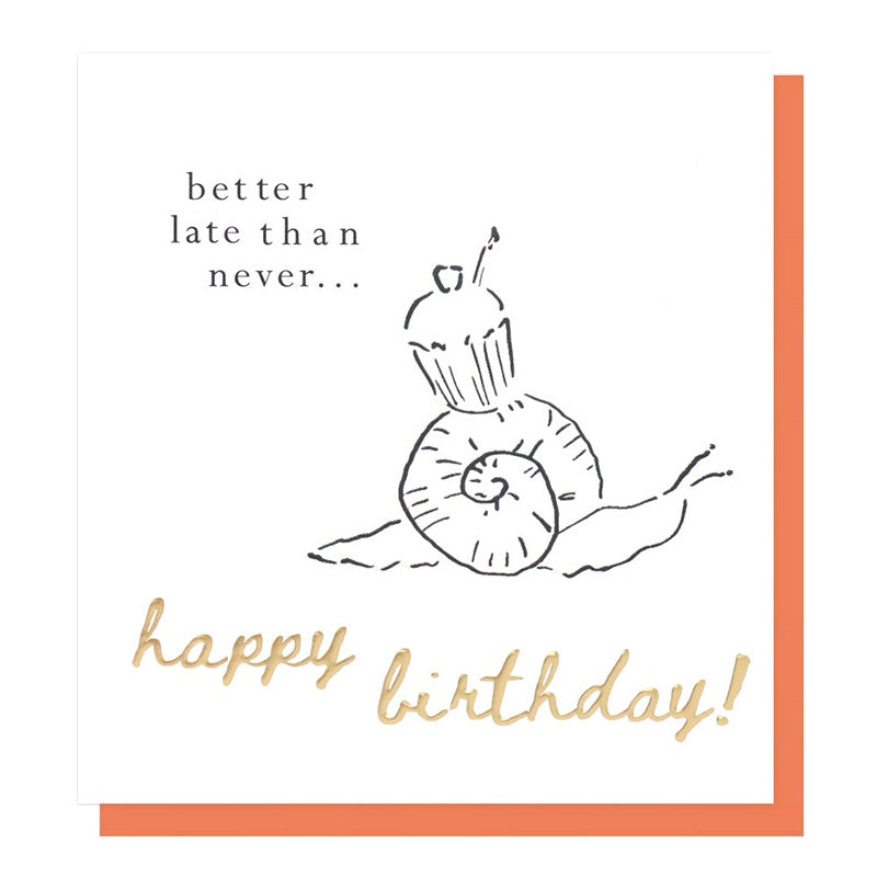 Caroline Gardner Better Late Than Never Happy Birthday PNK011 front