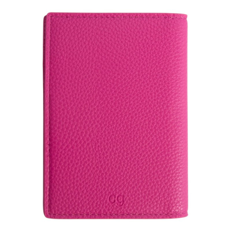 Caroline Gardner Fuchsia Pink Passport Holder PAS105 rear