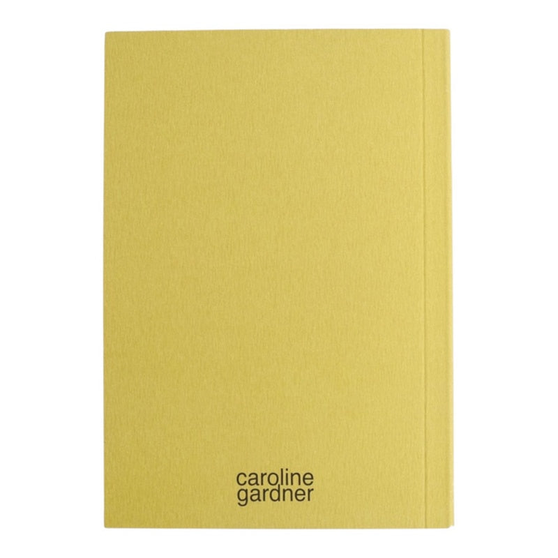 Caroline Gardner Green Creations A6 Thin Softback Notebook MNB101 rear