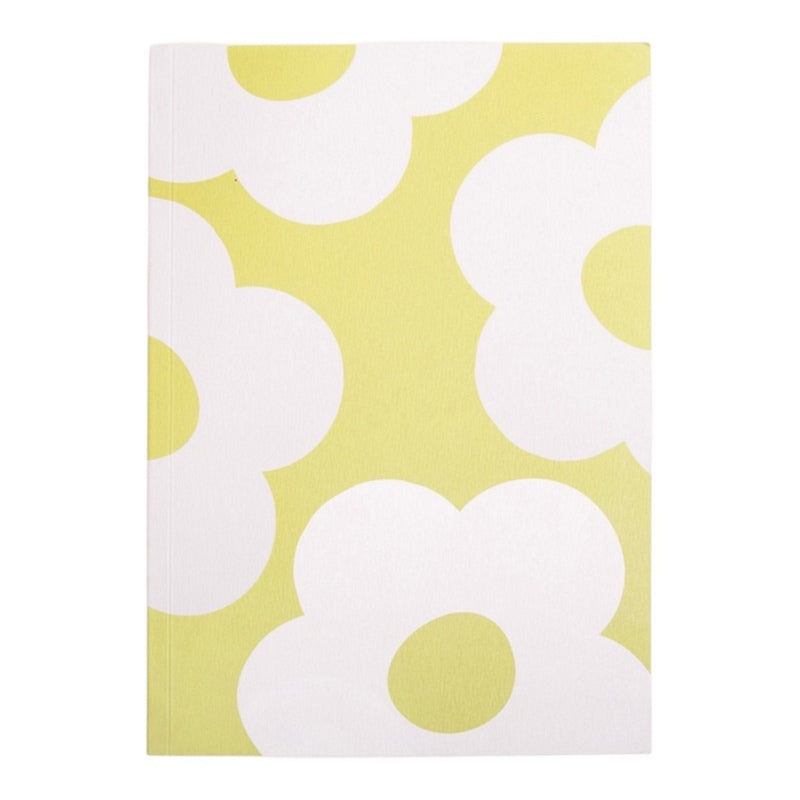 Caroline Gardner Green Flower A5 Softback Notebook SBN106 front