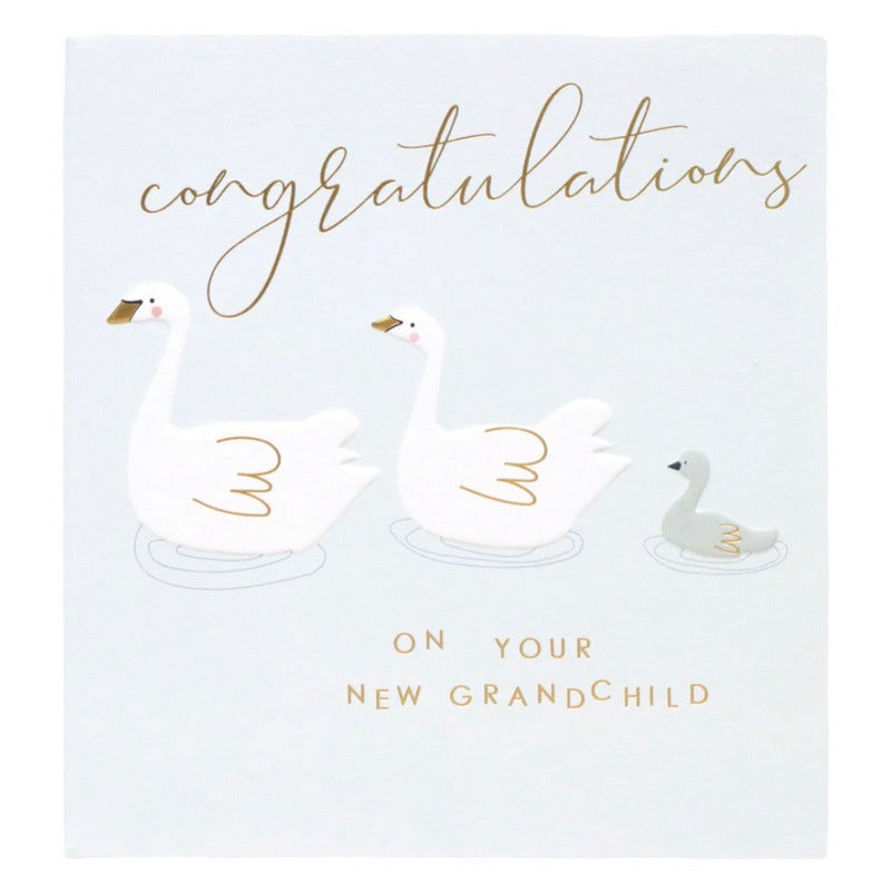 Caroline Gardner Greetings Card Congratulations On Your New Grandchild BAB002 front