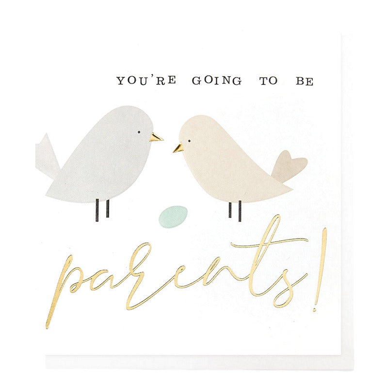 Caroline Gardner Greetings Card You're Going To be Parents BAB003 front