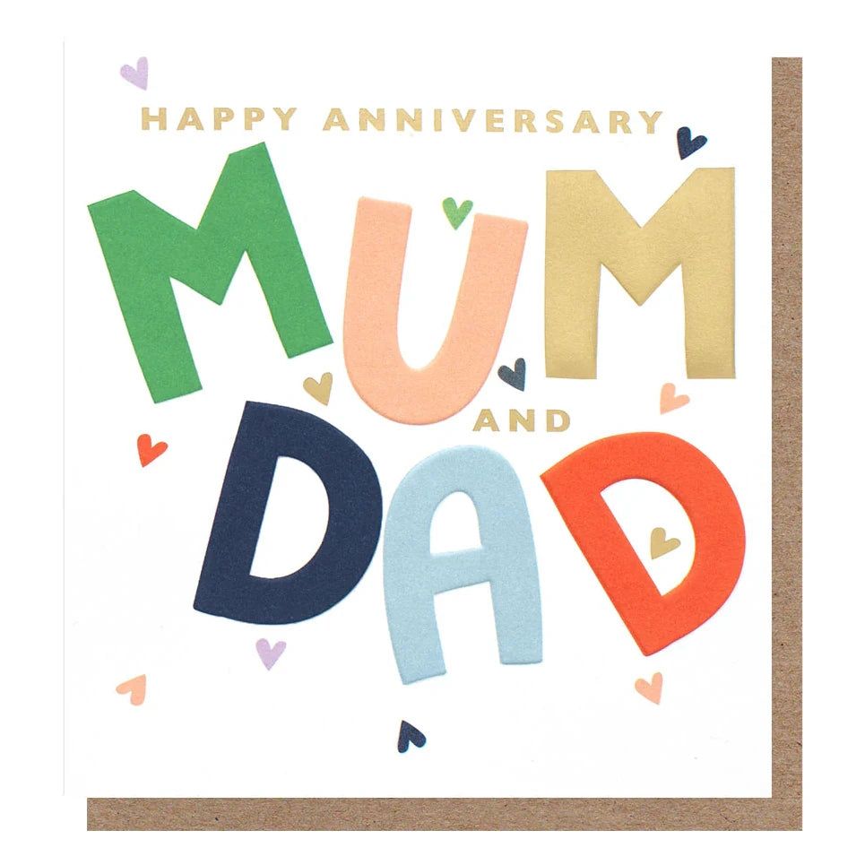 Caroline Gardner Happy Anniversary Mum and Dad YIP013 front