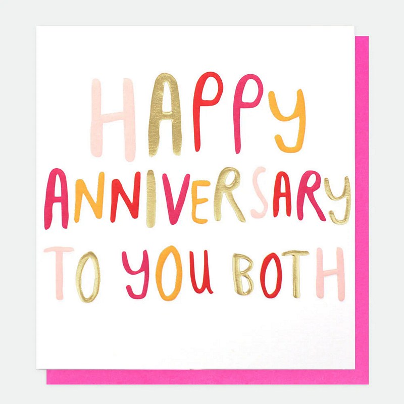 Caroline Gardner Happy Anniversary To You Both WRD041