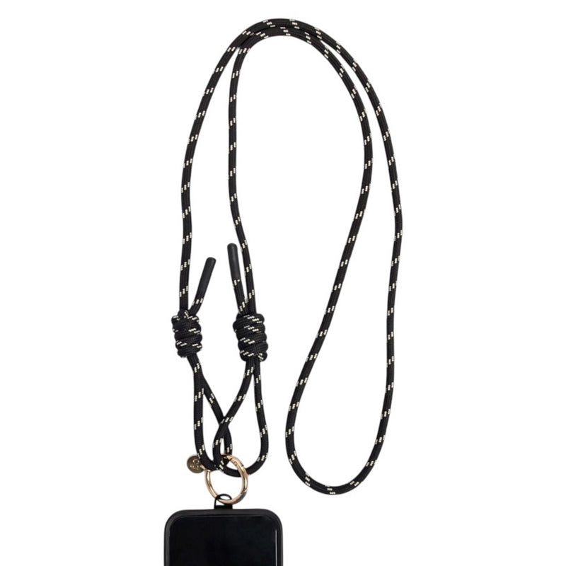Caroline Gardner Long Phone Strap Black Cord LPS100 main