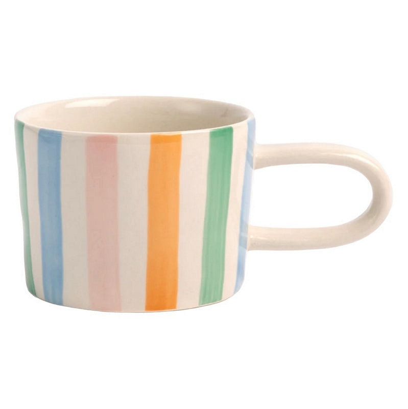 Caroline Gardner Multi Stripe Ceramic Mug MGG109 main