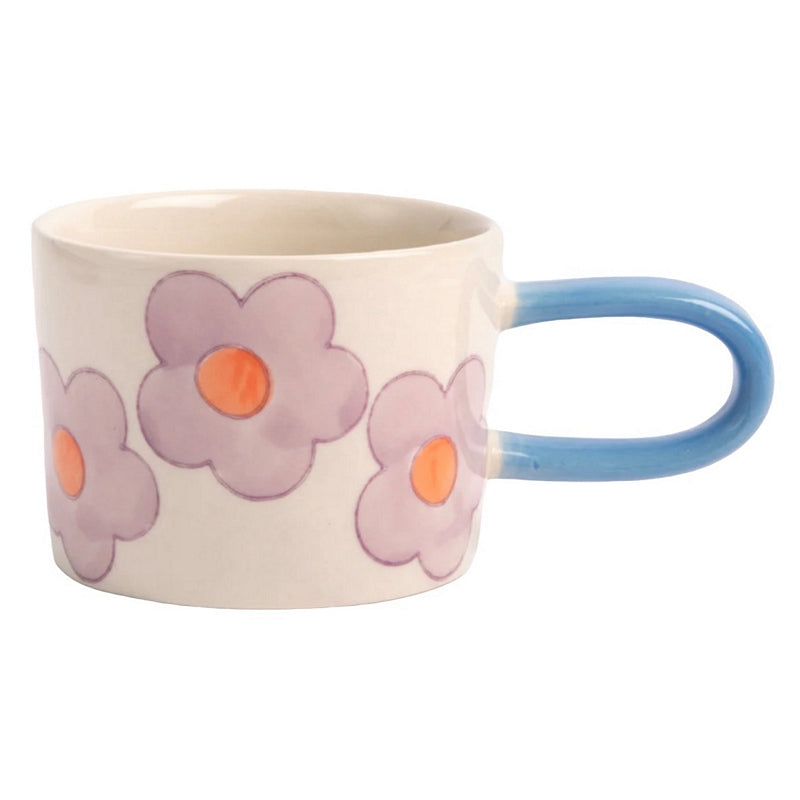 Caroline Gardner Purple Daisies Ceramic Mug MGG107 main