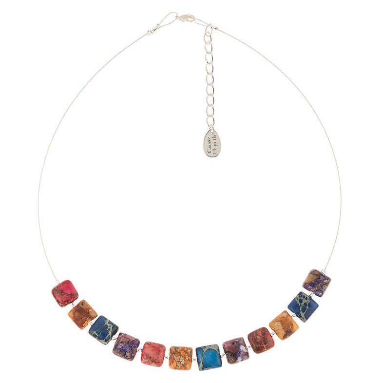 Carrie Elspeth Jasper Pillows Links Necklace N1716 main