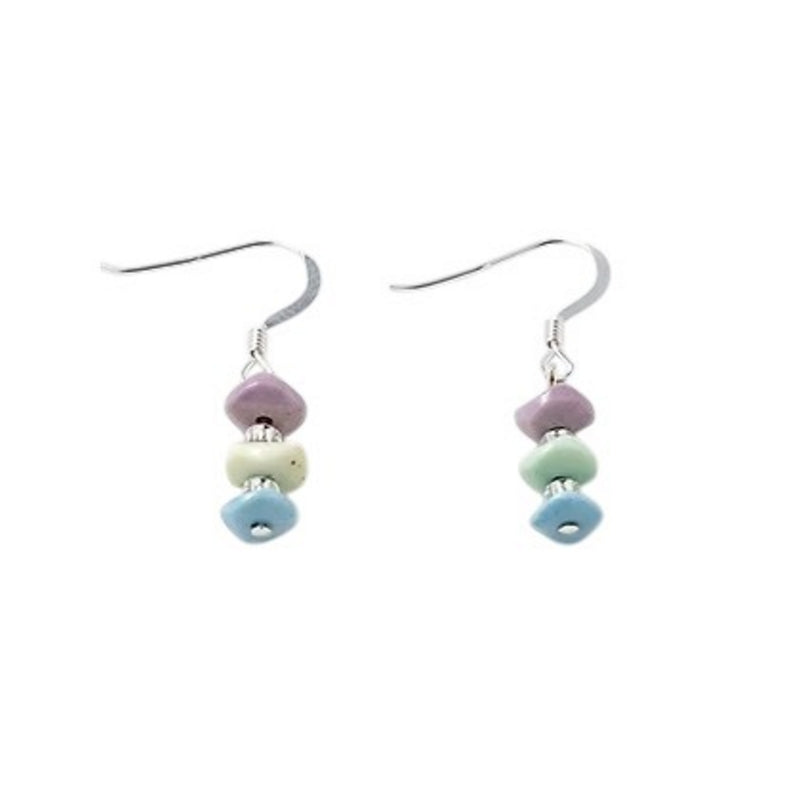 Carrie Elspeth Jewellery EH1926A Cool Summer Agate Waves Earrings main