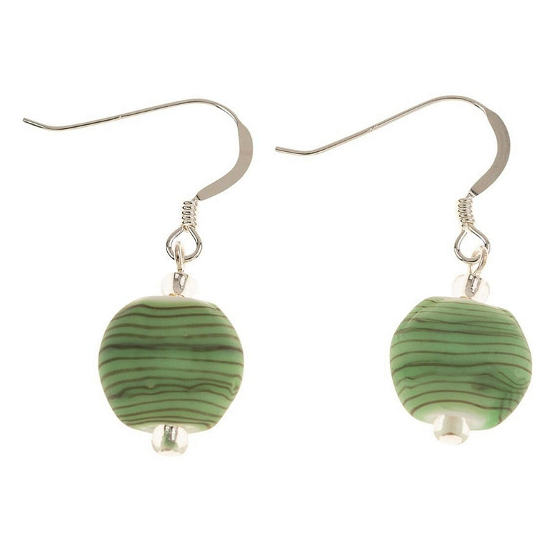 Carrie Elspeth Jewellery Green Strata Earrings EH1863D main