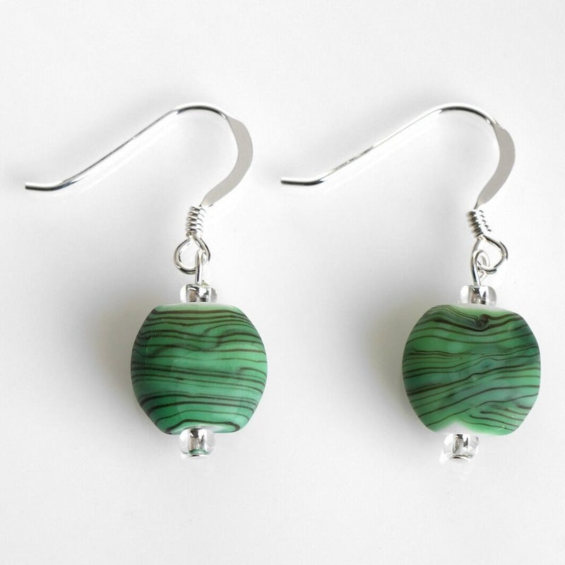 Carrie Elspeth Jewellery Green Strata Earrings EH1863D natural