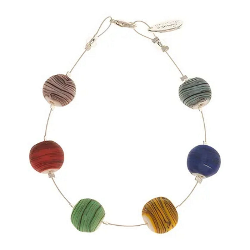 Carrie Elspeth Jewellery Rainbow Strata Spaced Bracelet B1863-64