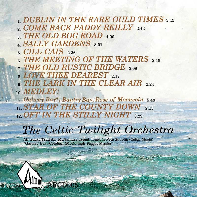 Celtic Visions ARCD005 rear