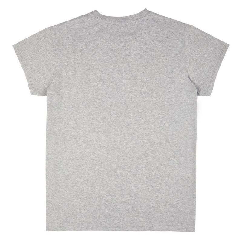 Chalk Clothing Amy Cotton T-Shirt Marl Grey back