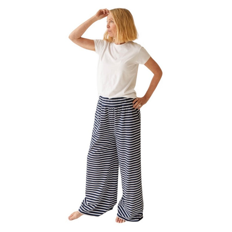 Chalk Clothing Amy Cotton T-Shirt White on model front