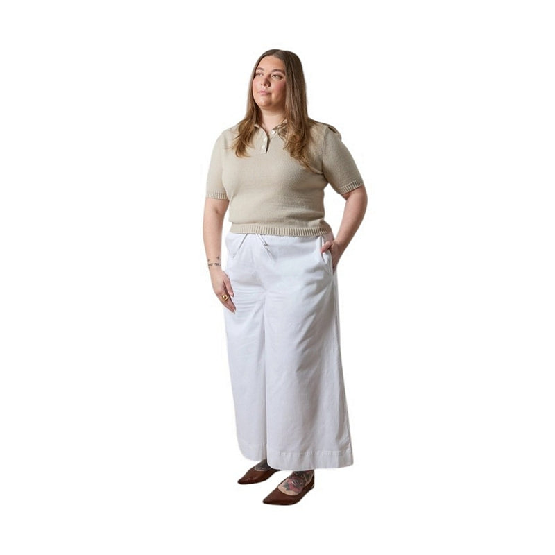 Chalk Clothing Ashley Knitted Top Sand 7222.58105.0 model