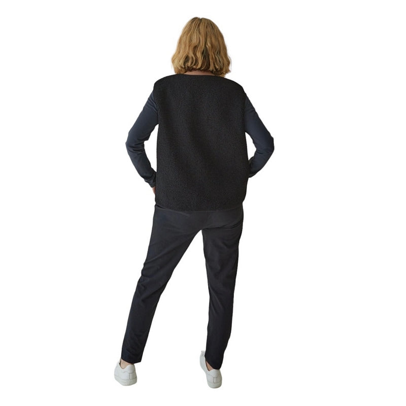 Chalk Clothing Brooke Trousers in Black One Size back