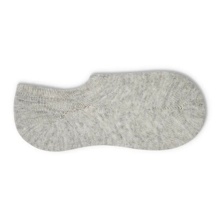 Chalk Clothing Cosy Cashmere No-Show Socks in Silver main