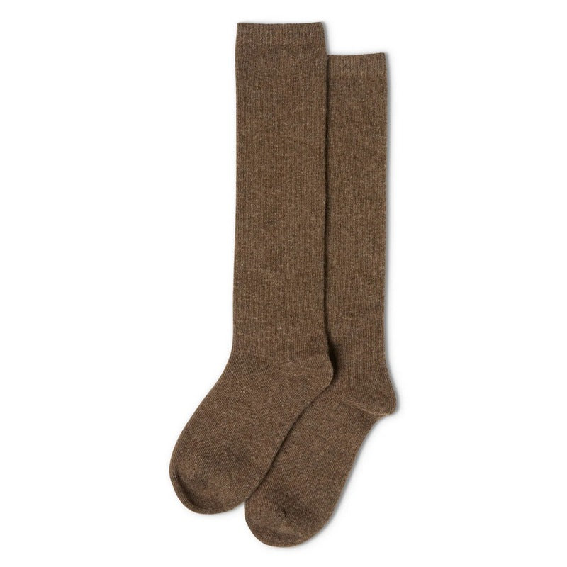 Chalk Clothing Lounge Socks Cosy Cashmere Mud main
