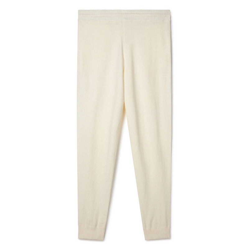 Chalk Clothing Lucy Knit Lounge Pants in Cream back