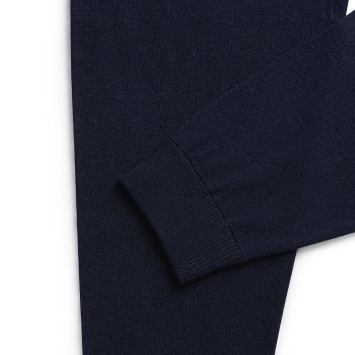 Chalk Clothing Lucy Knit Lounge Pants in Navy cuff
