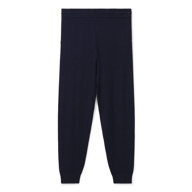 Chalk Clothing Lucy Knit Lounge Pants in Navy rear