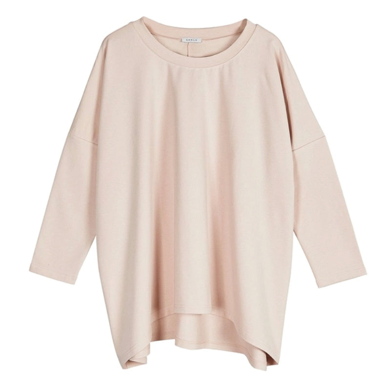 Chalk Clothing Olivia Cotton Top in Dusky Pink front