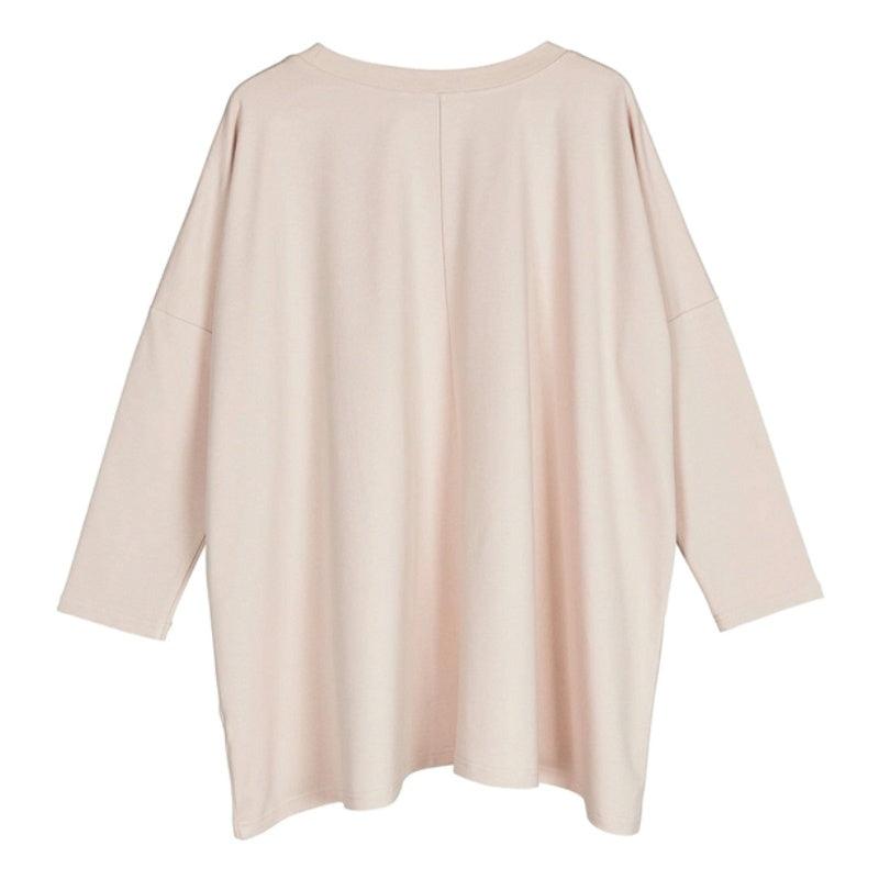 Chalk Clothing Olivia Cotton Top in Dusky Pink back