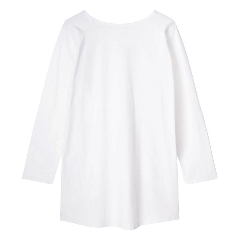 Chalk Clothing Robyn Organic Jersey Top in White back