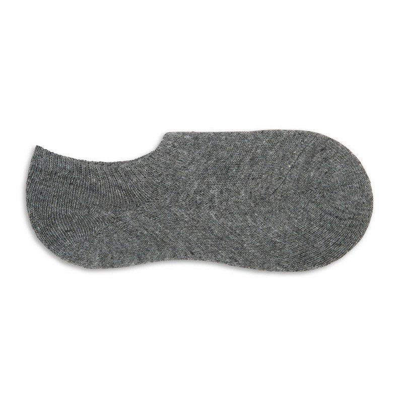 Chalk Clothing UK Cosy Cashmere Blend No-Show Socks Marl Grey main