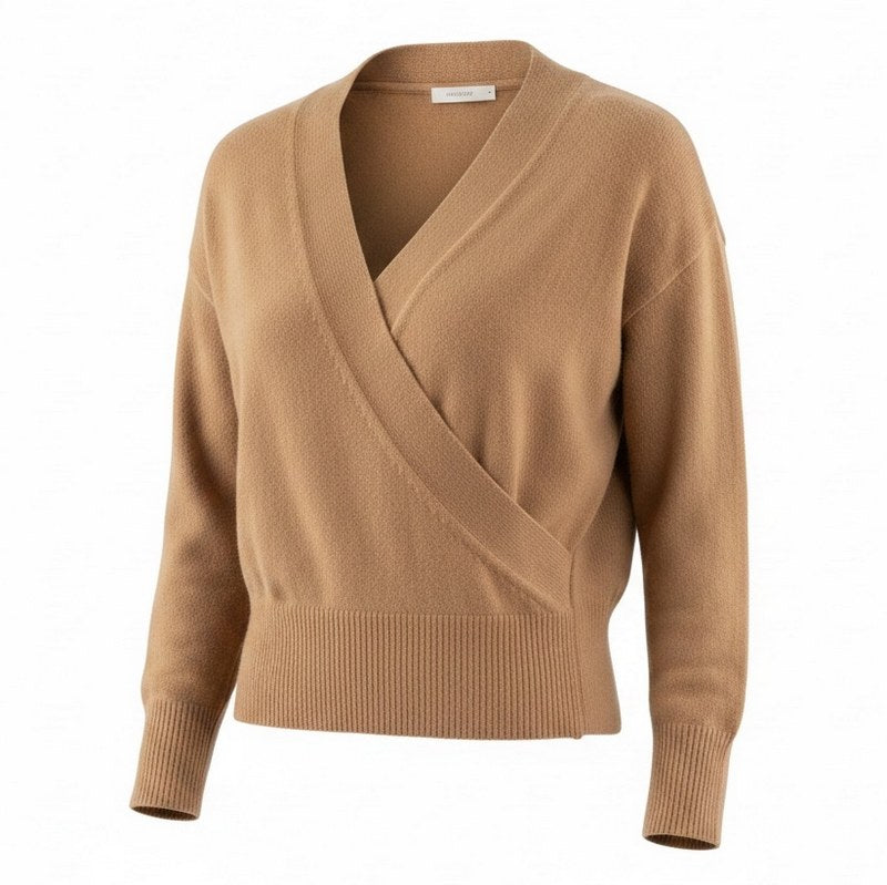 Chalk Clothing UK Emily Jumper Camel front