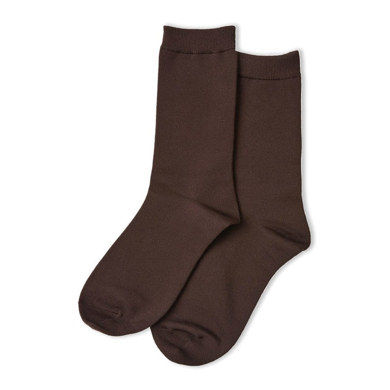 Chalk UK Clothing Luxury Sock Chocolate