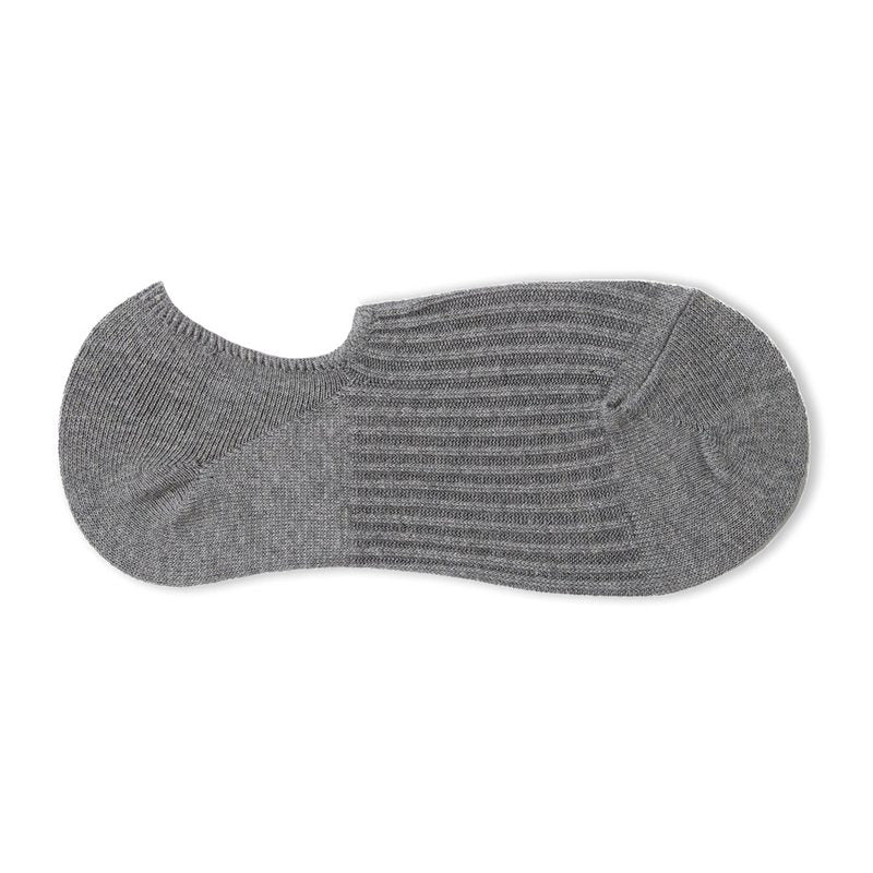 Chalk UK Clothing No-Show Socks Grey main