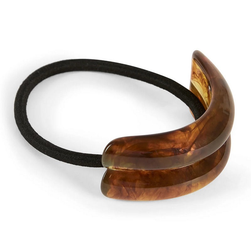 Chalk UK Faversham Hair Tie Dark Tortoiseshell main