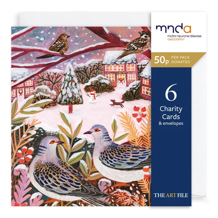 Charity Christmas Cards 6 Pack Country Christmas XP437 pack front