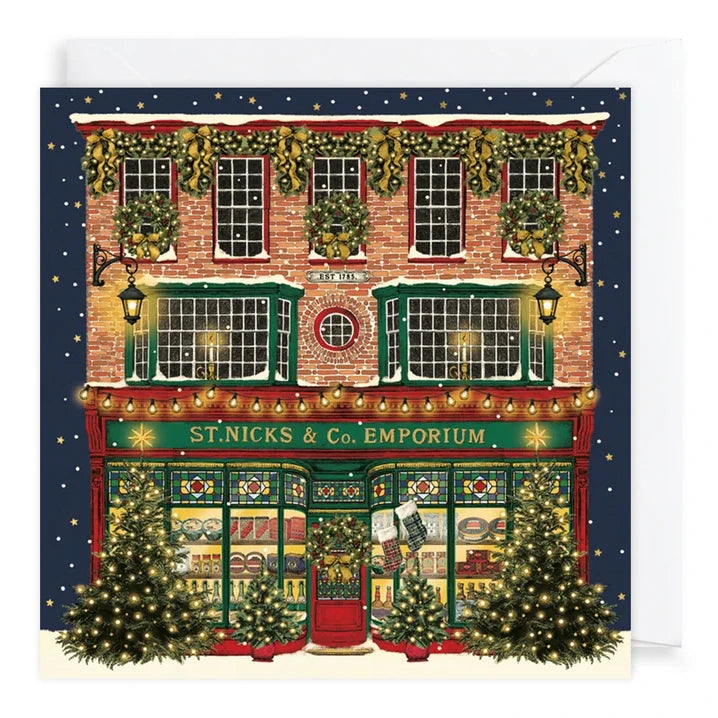 Charity Christmas Cards 6 Pack St Nicks Emporium XP434 card front