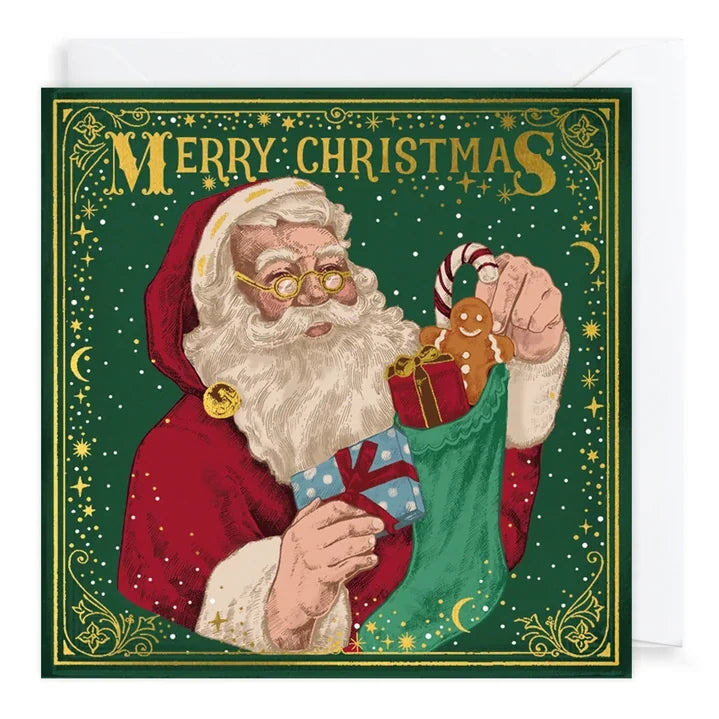 Charity Christmas Cards 6 Pack Storybook Santa XP442 card front