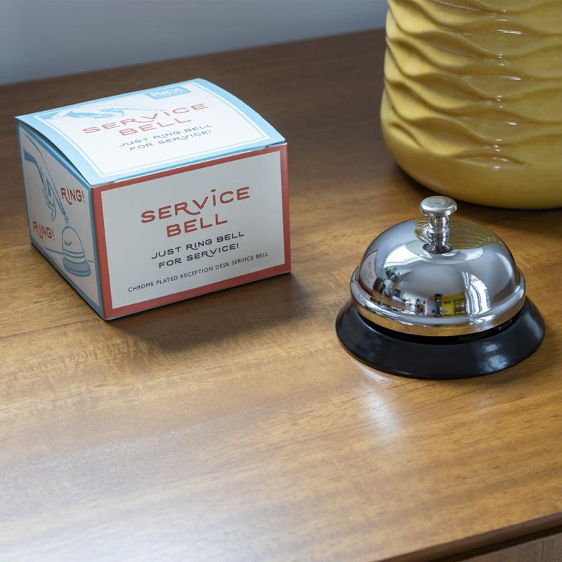 Classic Service Bell in Retro Style Box 23914 lifestyle