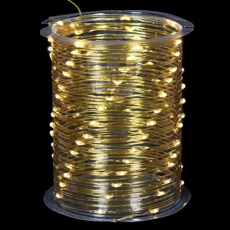 Gold Wire With LED Lights 990 cm