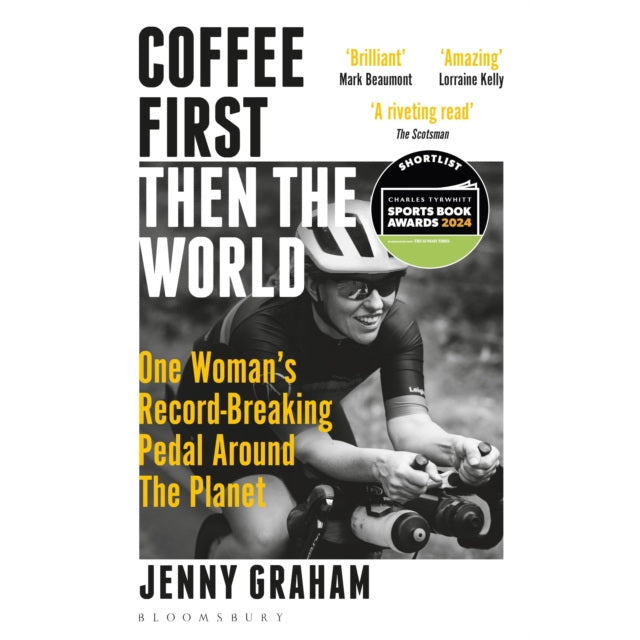 Coffee First Then the World Paperback Book front