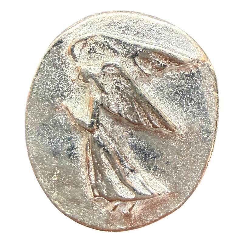 Compton & Clarke Guardian Angel Pewter Charm Token VC01 front