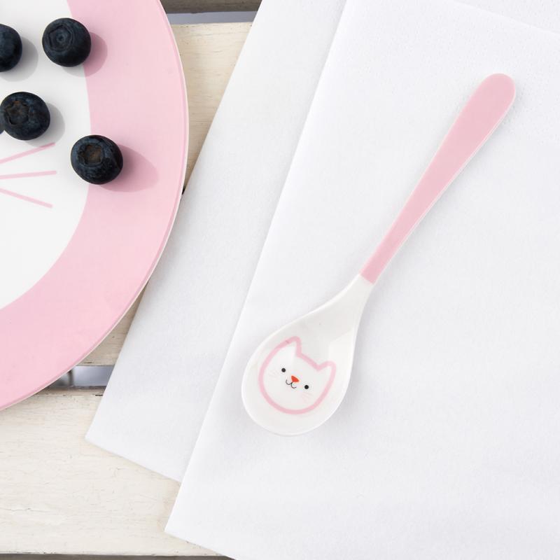 Cookie The Cat Melamine Spoon 27931 lifestyle