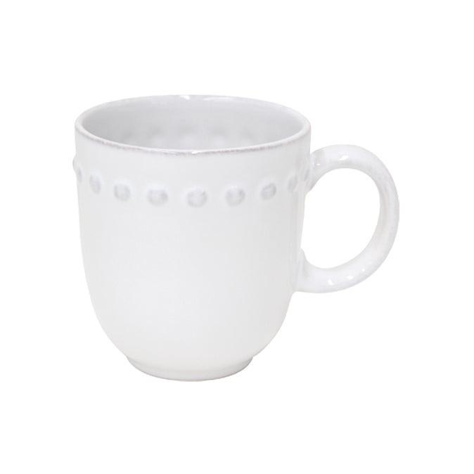 Costa Nova Portugal Pearl White Ceramic Mug 300131W main