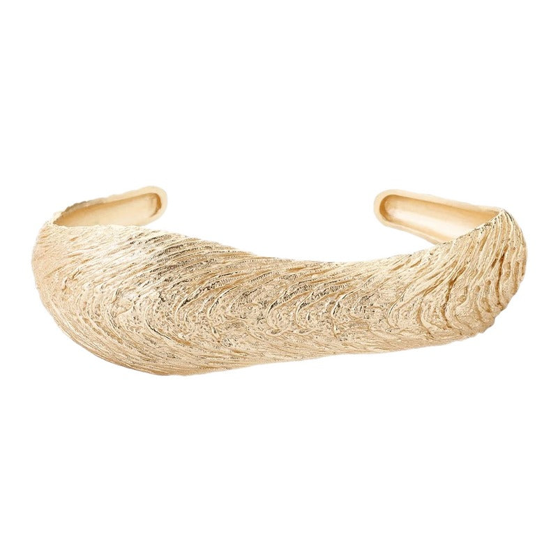 Tutti & Co Cove Bangle Gold BR653G main