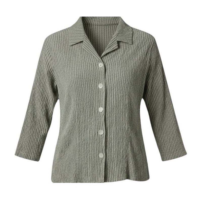 Cut Loose Clothing 3/4 Sleeve Shirt Overcast 0647380 front