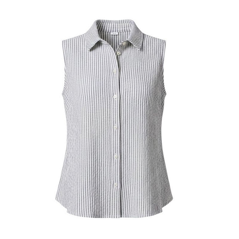 Cut Loose Clothing Sleeveless Shirt White 0645645 front